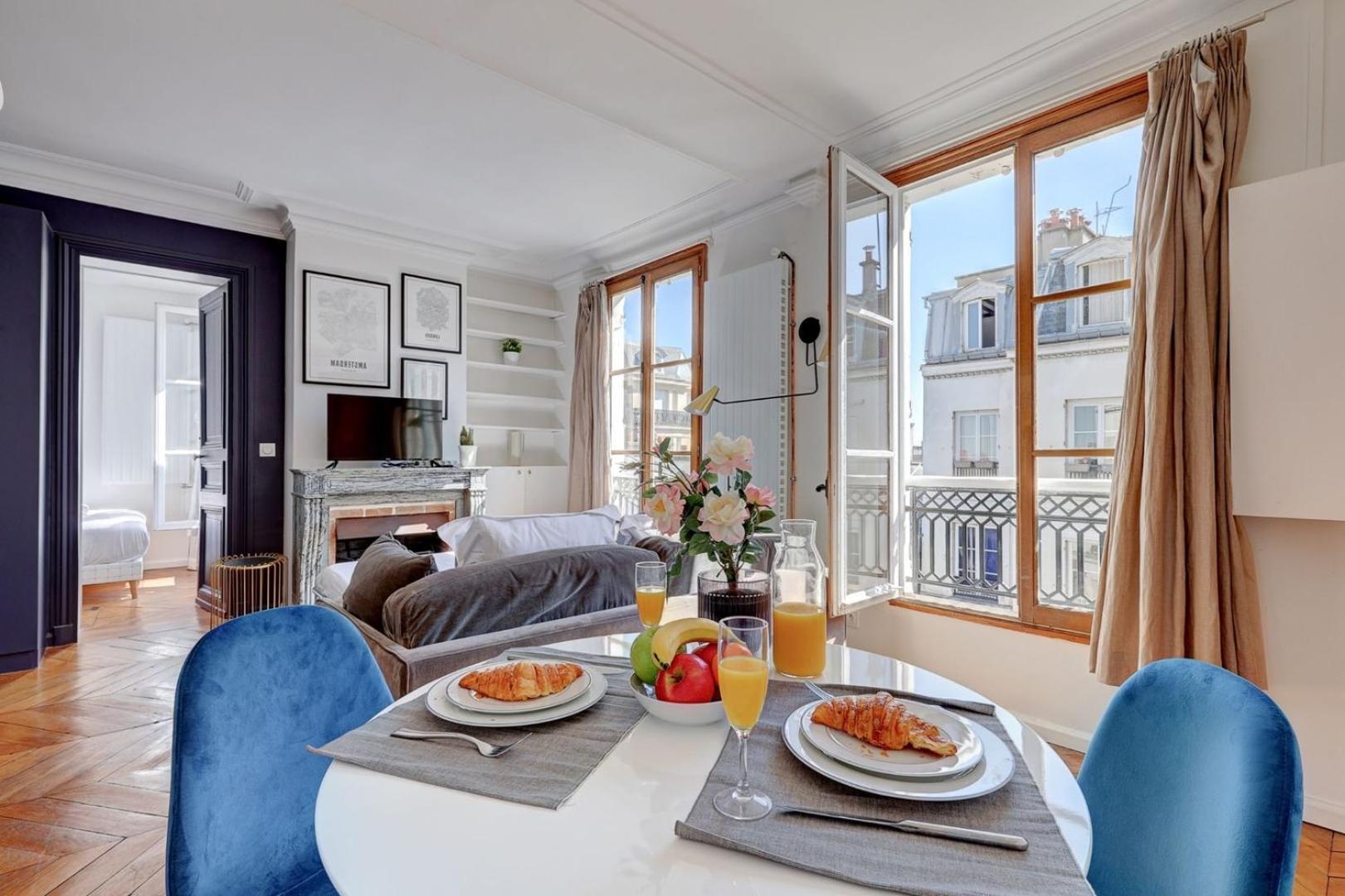 Bnbnook - Bright 1br - Bastille & Place Des Vosges Appartement *