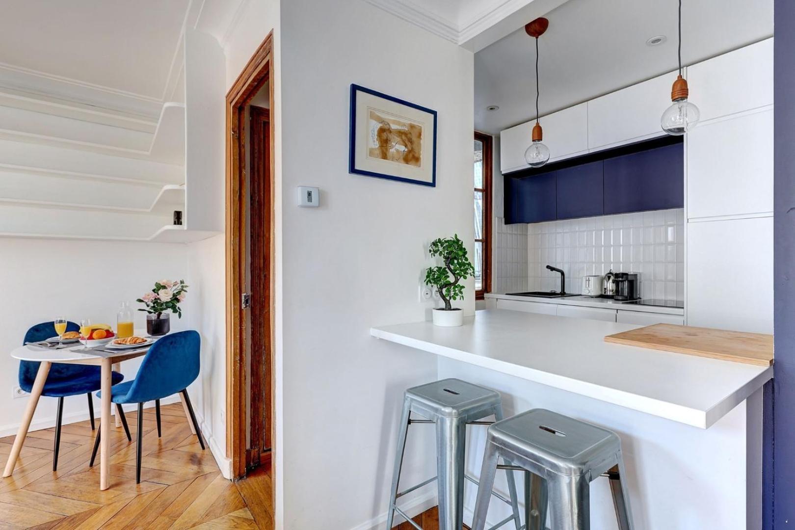 Bnbnook - Bright 1br - Bastille & Place Des Vosges *