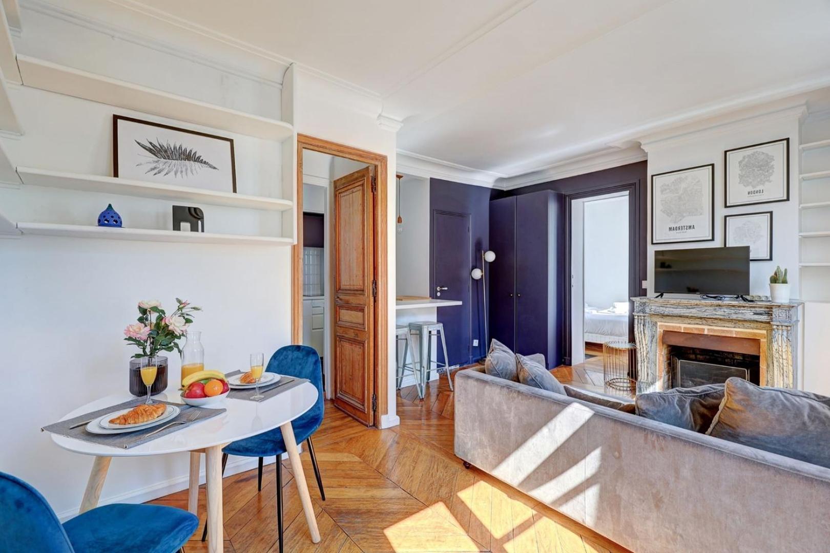 Bnbnook - Bright 1br - Bastille & Place Des Vosges *
